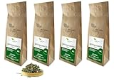 VITA IDEAL Vegan® SPITZWEGERICH - Kraut 4x 300g geschnitten & getrocknet - Plantago lanceolata - Spitz - Wegerichkraut - SPITZWEGERICHKRAUT Kräuter Tee & Aufguss, ohne Zusatzstoffe.