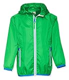 Playshoes Unisex Kinder Faltbare Regen-jacke Funktions-Jacke Regenmantel Regenbekleidung, Grün, 164 EU