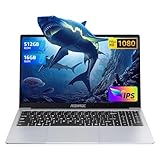 ACEMAGIC Laptop, Metallgehäuse,15,6 Zoll FHD,16 GB DDR4 512 GB SSD Notebook,In-tel Quad-Core N95(bis zu 3,40 GHz) schlägt N5095,Leichter Laptop 15 Zoll mit WiFi, BT5.0, USB 3.2×2, Type C,HDMI(Silber)