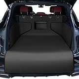 KYG Kofferraumschutz Hund Universelle wasserdichte & Widerstandsfähige Kofferraum Schutzmatte Hund mit Seitenschutz Kofferraumschutz Leicht zu reinigen für Auto, SUV & LKW, 185 * 105 * 38cm - Schwarz