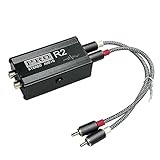 ISTOVO 1 Stück Erdschleifen-Audioisolator, Audio-Rauschfilter, Rauschunterdrücker, Isolator, Audiosignal-Rauschunterdrücker