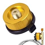 Propanherdadapter, Campingherdapter | -Nachfülladapter, sicherer Gasadapter, Ofenzubehör, wiederverwendbarer Ofenadapter