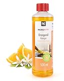 MICROACTIV Orangenöl Reiniger Konzentrat 1 x 500ml - Allzweckreiniger & Fettlöser mit frischem Orangenduft - Universalreiniger Made in Germany