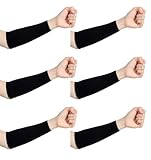 ValueBargain 3 Paar Unterarm Bandage, Arm Sleeve mit Kompressionsschutz, Atmungsaktive Arm Ärmel für Frauen und Männer, Schutz für Tattoo und Sport