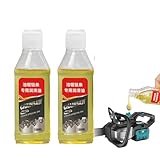 2 Stück Kettensägenöl Für Akku Kettensäge | Schmiermittel Für Motorsägen | Kettensägenschmieröl | Rostfrei Mehrzweck Synthetischer Kettenöl Sägekettenöl Für Kettensägen Führungsschienen Sägeketten