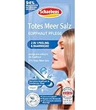 Schaebens Totes Meer Salz Haarmaske - 2 in 1 Peeling & Haarmaske - für sensible Kopfhaut und trockenes Haar
