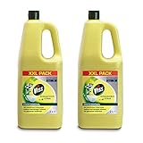 Viss Professional Scheuermilch Citrus, entfernt Schmutz zu 100%, Pro Formula, ohne Mikroplastik, XXL Pack (2 x 2 Liter)