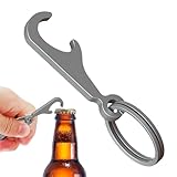 Schlüsselanhänger Flaschenöffner, Flaschenöffner Schlüsselanhänger - Tragbarer Flaschenöffner aus Legierung - Multifunktionaler Reise-Schlüsselanhänger, Bären-Gadget für Reisen, Picknick, Alltag