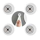 Türhandtuchhalter Küche Geschirrtuchhalter Premium Handtuchhalter Selbstklebend Handtuchhaken Handtuchhalter Selbstklebend Handtuchhalter Ohne Bohren Handtuchklemme für Bad, Küche, Haushalt (4 Stück)