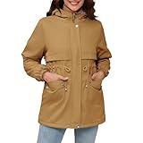 Damen Mantel Winterjacke Warme Jacke Outdoorjacke Mit Kapuze Regenjacke Damen Schwarz Winterjacke Damen Grosse Grössen Übergangsjacke Damen Schwarz Modern Jacke Damen Übergangsjacke Lang