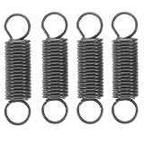 Generisch 4 Stück Türverriegelungsfeder für Mikrowellen Universelle Metallfeder für Mikrowellen und Ofentüren Ersatzteil für Sichere Türverriegelung