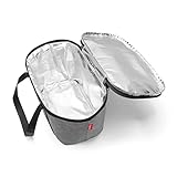 reisenthel coolerbag XS Twist Silver - Kleine Kühltasche aus hochwertigem Polyestergewebe – Ideal für das Picknick, den Einkauf und unterwegs