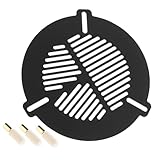 HEALSOPTHY Fokussiermaske aus Aluminiumlegierung für Teleskope Verstellbare Metall fischgräten fokusplatte mit Schrauben Schützende Silikonhülsen Kompatibel für Optische Tuben