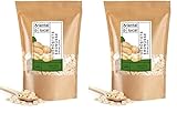 Oriental & Local Erdnüsse 1kg - Erdnüsse Geröstet und Gesalzen - Erdnüsse Naturbelassen - 100% Naturprodukt - Nüsse Großpackung - Erdnüsse Gesalzen 1000g (Packung mit 2)