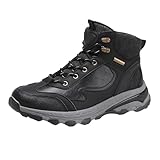 Generisch Wanderschuhe Herren Bergschuhe High-Top Turnschuhe Bequem Sneaker Sportschuhe rutschfeste Dicke Sohle Outdoor Trekkingschuhe Atmungsaktiv Leichtgewichts Traillaufschuhe Kletterschuhe