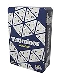 Triominos The Original Tour Edition, Reisespiele ab 6 Jahren, Gesellschaftsspiele für 2 bis 4 Spieler