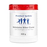 Kolloidales Silber Creme (100 g) aus Apotheken-Herstellung - hochwertige Qualität - bewährte Originalrezeptur Silbercreme Pestalozzi-Apotheke …