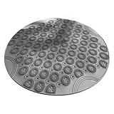 Runde Badematte für Dusche, sichere die Stufen, waschbar, für Badezimmer, rutscht rund