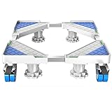 DDNGEJ Waschmaschinensockel Mini-Waschmaschinenständer Universal Mobiler Kühlschranksockel Multifunktionssockel für Trockner Re