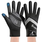 yakermur Winterhandschuhe Für Männer,Touchscreen Motorrad Heizung und Zubehör - Warme Motorradhandschuhe,Für Sportbegeisterte Motorradfahrer Lieferfahrer Pendeln Autofahren Radfahren