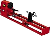 Einhell Drechselbank TC-WW 1000/1 (350 W, max. Drechseldurchmesser 280 mm, Spindeldrehzahl 890/1260/1760/2600 min-1, Reitstock mit Spindelspitze, inkl. Stirnmitnehmer, Planscheibe)