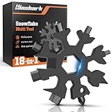Hinshark Geschenke für Männer, 18 in 1 Schneeflocken MultiTool, Weihnachtsgeschenke Kleinigkeiten, Männergeschenke, Geburtstagsgeschenk Gadgets Kleine Lustige Geschenke für Männer Papa