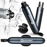 Heimwert Notfallhammer Gurtschneider - Notfall Hammer mit Testglas zum Üben - Zerstört insbesondere Verbund Sicherheitsglas der neuen Auto Generation - Federkorn Nothammer Emergency Car Tool (2 Stück)