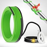 MAXKOSKO Heizkabel 3,5 m zum Frostschutz von Wasserleitungen, selbstregulierendes Heizband für Metall- und Kunststoffrohre, Heizungsüberwachungssystem