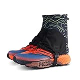 Trail Low Gaiters,Trail Gaiters Low Gamasche Unisex, Sanddichte Bein Trail Gamaschen, spritzwassergeschützte Outdoor Knöchelgamaschen für Männer und Frauen zum Wandern und Rucksackreisen (Armeegrün)