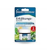 Klosterfrau Erkältungs-Balsam | Bei festsitzendem Schnupfen & Husten | Mit Eukalyptusöl, Levomenthol, D-Campher | 20g