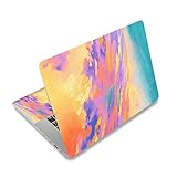 Laptop-Aufkleber, 12 13 14 15 15,6 Zoll Netbook Laptop Skin Sticker Wiederverwendbare Schutzhülle für Toshiba HP Samsung Dell Apple Acer Leonovo Sony Asus Laptop Notebook (buntes Ölgemälde)