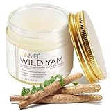 Wild-Yam-Creme für den Hormonhaushalt, natürlich-fortgeschrittene pflanzliche Formel, Unterstützung bei Perimenopause und Wechseljahrsbeschwerden wie Hitzewallungen und Nachtschweißlinderung. 2 Unzen