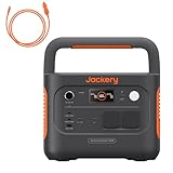 Jackery Explorer 1000 v2 Tragbare Powerstation mit DC8020 Kfz-Ladekabel,1070Wh LiFePO4 Solargenerator,1500W AC/100W USB-C Ausgang, 1 Std. Schnellladung, für Outdoor Camping, Wohnmobil