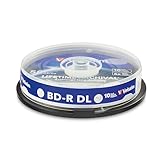 Verbatim 1x10 M-Disc BD-R BluRay 50GB 6X Speed Cakebox Printable