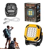 Generisch Wiederaufladbare Arbeitsleuchte | Hellste LED Arbeitsleuchte,Multifunktion Beleuchtung Für Camping Auto Reparatur Kabinett