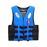 Ylnailky Bootsweste - Wassersportjacke - Einstellbare Wassersportjacke Für Rafting Kajak Paddelboarding Canyoning