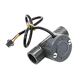 DN15 Außengewinde Messing Wasserdurchflusssensor Schalter Wirkung Flüssigkeitsdurchflussmesser Fluidmeter Zähler 5-100 L/min Wasserdurchflusssensor Schalter Durchflussmesser 4 Mm