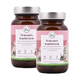 for you frauen balance - Unterstützt die hormonelle Balance der Frau - Pflanzenextrakte Fenchel, Frauenmantel, Schafgarbe, Rotklee, Hopfen, Mönchspfeffer & Vitamin B5 & B6 (Dopplepack)