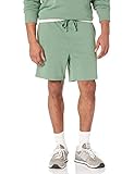 Amazon Essentials Herren Leichte French-Terry-Shorts (erhältlich in Big & Tall), Salbeigrün, XS
