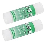 Gadpiparty 2 Stück Studentenbüro fester Kleber papierkleber Bürokleber DIY-Kleber klebestifte massenklasse klassenzimmer Klebestifte für das Klassenzimmer in großen Mengen Klebstöcke Weiß