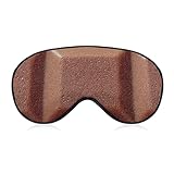 Schlafmaske, Schokoladenriegel-Textur, Schlafmaske für Damen und Herren, verstellbarer Riemen, Augenbinde, Augenabdeckung für Reisen, Yoga, Nickerchen, Schichtarbeit