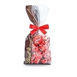 Lindt Schokolade LINDOR Schokoladenherzen | 500 g | Ca. 35 Vollmilch Herzen mit unendlich zartschmelzender Füllung | Pralinengeschenk | Schokoladengeschenk