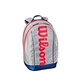 Wilson Tennis-Rucksack Junior, Bis zu 2 Tennisschläger, Für Kinder und Jugendliche