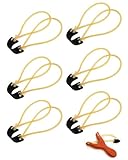 KGDUYC 6 Stück Slingshot Gummi,Schleuder Gummiband,Slingshot Gummibänder,Ersatzgummi Steinschleuder,Gummibänder für Schleuder,Gummibänder Passen für Die Meisten Schleudern,für Jagdkatapulte ImFreien