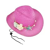 Heoscus Gewebter Strohhut Für Jungen Und Mädchen Outdoor Aktivitäten Panama Bequeme Sonnenschutz Kopfbedeckung Für Urlaub Kinder Sonne