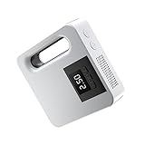 Ciieeo Auto Luftkompressor Pumpe Hochleistungs Luftpumpen mit Digitaler Anzeige zur Schnellen Reifeninflation für Auto und Luftmatratzengebrauch