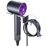 LOXSUN Föhn Halterung, Fönhalter Ohne Bohren, SUS304 Edelstahl Föhnhalter Wand Ohne Bohren, Föhnhalterung für Haartrockner, Haartrocknerhalter Wandhalterung, Fönhalterung für Badezimmer