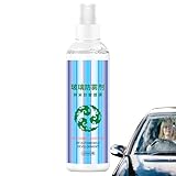 Auto-Antibeschlagspray – 120 ml regenfester und wasserfester Glasreiniger für klare Sicht, langlebige Formel mit einfacher Anwendung, ideal für Autos, Schutzbrillen, Kameraobjektive, Wohnmobile, LKWs,