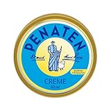 Penaten Creme (50 ml), Baby Wundschutzcreme mit Nässeschutz & Hautschutz, beruhigt & schützt sofort empfindliche Babyhaut dank Zinkoxid, Lanolin & Panthenol, neue Formel mit bewährtem 3-Phasenschutz