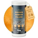 Ameisen Abwehr Pulver – 500g – Sofortwirkung gegen Ameisen, Asseln, Käfer – Für Innen- & Außenbereiche – Streuen oder Gießen – Ameisenstreu – Ameisenpulver – PT19 Repellent (1x500g)